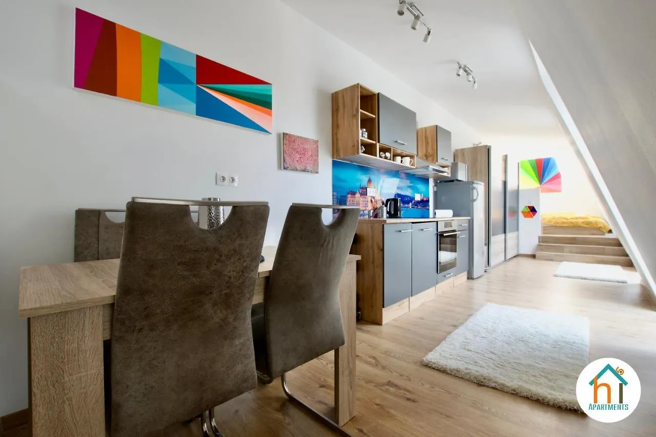 Premium Apartment By Hi5 - Penthouse Studio + Rooftop Budapest Hungary